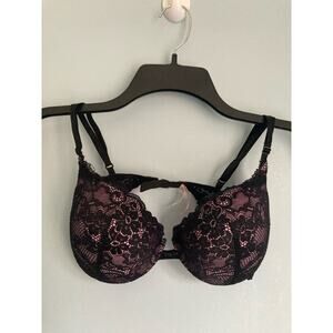 Vintage Victoria's Secret Bra Push Up 34C